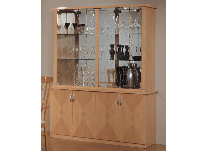Klassesch Vitrine Schaf Itailenesche Miwwelen Schief Miwwelen Vitrinen Buche nei