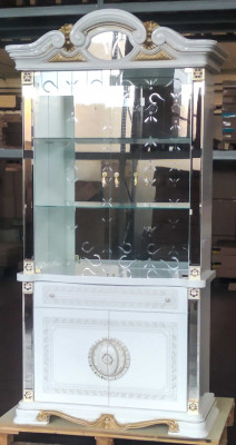 Klassesch Vitrine Schiefen Vitrine Schaf Wand Schiefen Italienesch Miwwelen