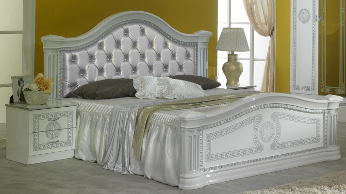 Designer Bett Schlofkummer Better Chesterfield Textil Lieder Hotel Luxus Polster