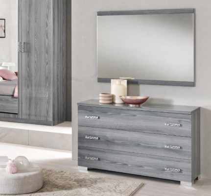 Kommod Spiegel Design Miwwel Konsole Holz Schaf Kleederstang Sideboard Kommode
