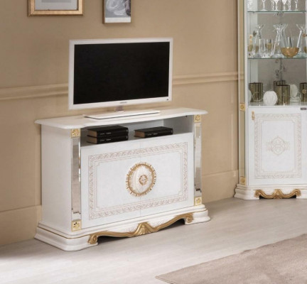 Wäissen RTV Schaf Regal Schranken Italienesche Stil Miwwelen Kommoden Sideboard