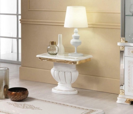 Niewentafel Italienesch Luxusmiwwelen Dësch Dëscher Konsolen Design Schaf