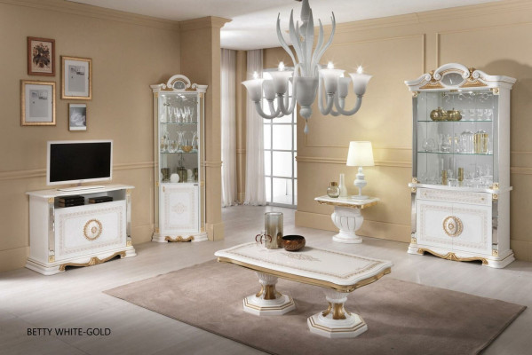 Luxus Wunnzëmmer Dësch Couchtisch Design Dëscher Stil Miwwelen Rektangulär Holzdësch