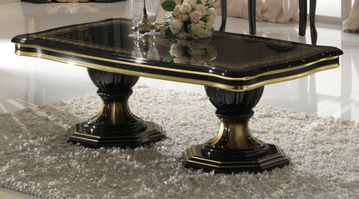 Luxus Design Canapé Dësch Kaffisdësch Niewendëscher Wunnzëmmer Italienesch Miwwelen