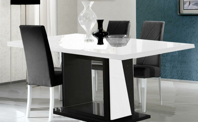 Moderen Iessdësch Dësch Dëscher Holzdësch Iesszëmmer 140/180x90cm Auszéibar Nei