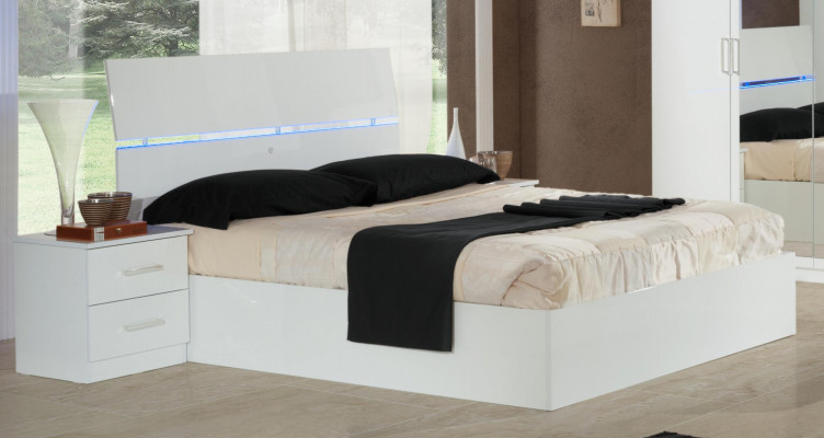 Klassesch Schlofkummer Bett Hotel duebel Textil Better Polster Made in Italy