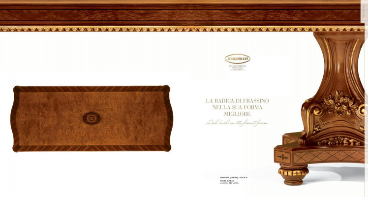 Iessdësch Iesseck Dësch Grouss Dëscher Luxus XXL Iesszëmmer Barock