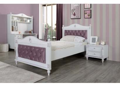 Bett Bettgestell Jugendzëmmer Kannerzëmmer Modern Holz Better Neit