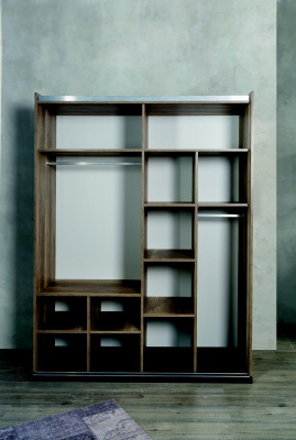 Kleederschaaf Schaf Design Jugendzëmmer Kleederschaaf Holz Schiefcher