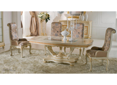 Luxus Iessdësch Iesszëmmerdësch Iesseck Dësch Dëscher Barock Iesszëmmer