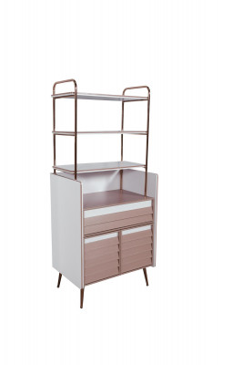 Kandekummer Komplett Bett Kleederschaf Kommode Spigel Wandregal 7 Deeler