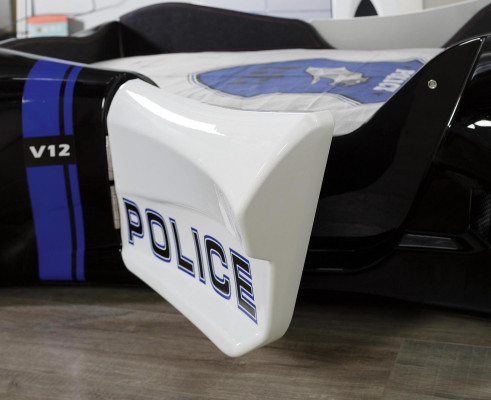 Kannerzëmmer Jugendzëmmer Set Autobett Schaf Schreifdësch 4-Deeler Set