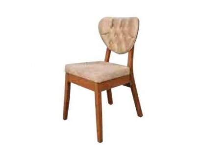 Béigest Holzstill Chesterfield Still Designer Polsterstill Luksuriéis Sitzmöbel