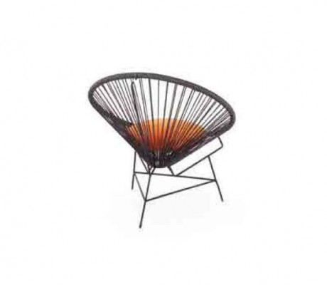 Still Set Garnitur 2x Fauteuil Dësch Still Këssen Terrassemobiliar Gaart Terrass