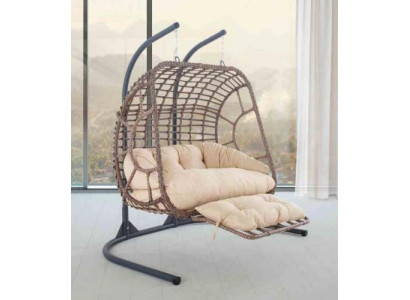 Hängekuerf Schaukel Gaartesessel Hängesessel Hängeschaukel Sessel Hängestull