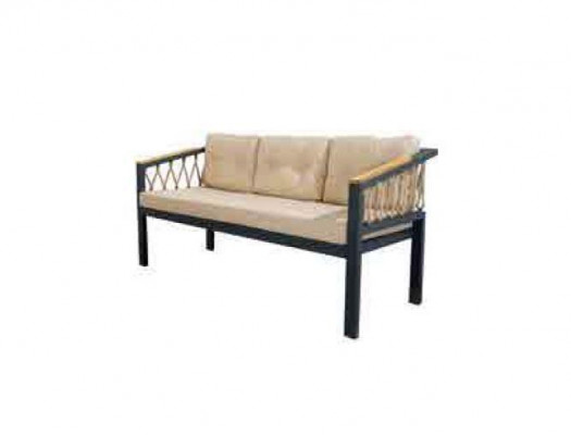 Garten Möbel Sofagarnitur Sitzmöbel Terrasse Tisch Sofa Couch 4tlg. Set