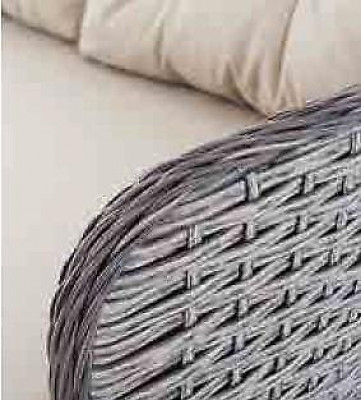 Modern Gaardmiwwelen Dësch Fotell Hocker Veranda Sofa Garnitur 6 Stécker. Nei