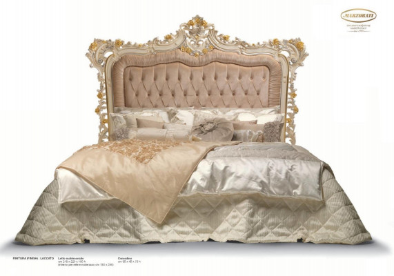 Luxus Schlofzëmmer Duebelbett Nolietsdësch Set Schminktisch 7 Deeler