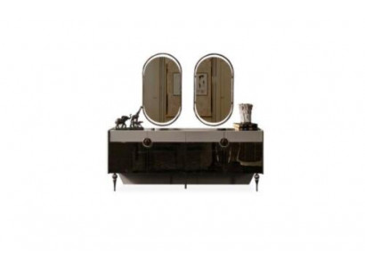Sideboard Anrichte Grau Kommode Modern Kommoden italienesche Stil