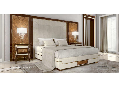 Schlofkummer Garnitur Duebelbett Bett Luxus Brong Grupp Set 3 Deeler