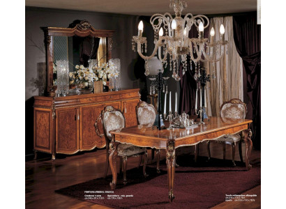 Grupp Sideboard Spigel Kommode Schiefkasten Holz Miwwel Brong Wunnzëmmer