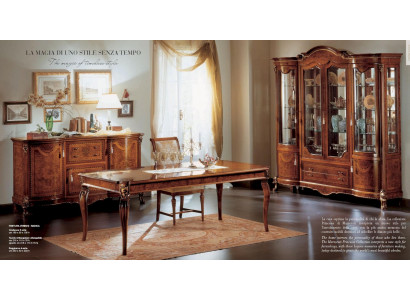 Vitrine Schief Cabinetten Luxus Brong Grouss Vitrinen Schaf Holz Wunnzëmmer