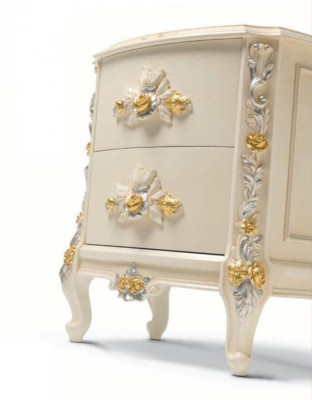 Nuechten Nuechtisch Konsolen Niewentdëscher Nuechtkonsolen Luxus Beige Barock