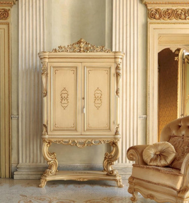 Hausbar Barschaf Bar Wäiregal Wäischaf Schaf Beige Wunnzëmmer