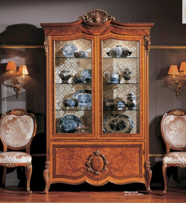 Vitrin Schief Braun Grouss Vitrinen Luxus Schaf Holz Iesszëmmer