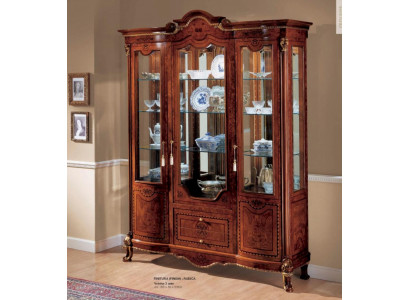 Vitrine Schief Braune Vitrinen Luxus Schaf Glas Holz Wunnzëmmer