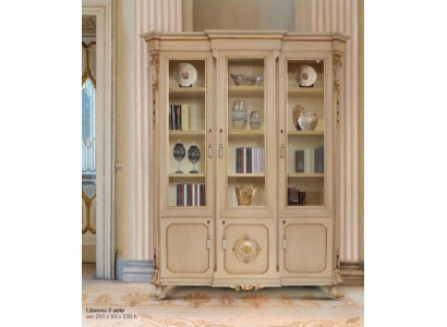 Wunnzëmmer Vitrin Luxus Grouss Schief Vitrinen Holz Wunnzëmmer Beige Barock