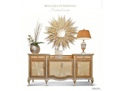 Sideboard Kommode Schäffchen Kommoden Holz Wunnzëmmer Miwwelen Beige