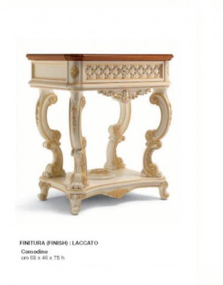 Nuetsdëscher Nuetsdësch Konsolen Niewendësch Nuetskonsolen Luxus Beige Barock