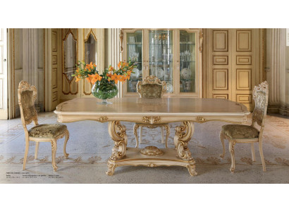 Luxus Iessdësch Iesszëmmerdësch Iesseck Dësch Iesszëmmer Holz Beige