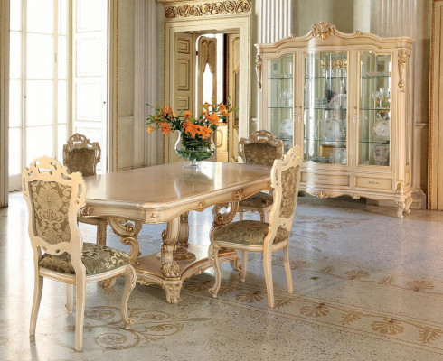 Luxus Iessdësch Iesszëmmerdësch Iesseck Dësch Iesszëmmer Holz Beige