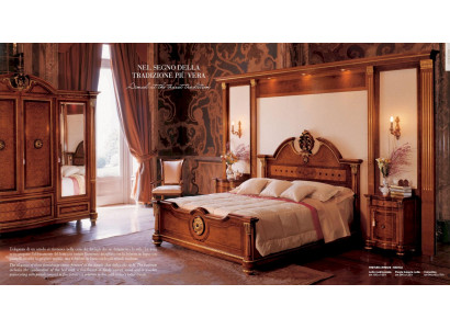 Duebelbett Bett Luxus Holz Schlofzëmmer Duebel Brong Better Nei Barock