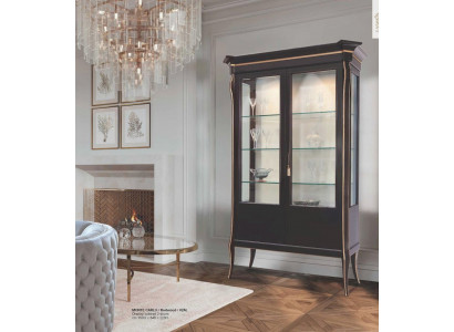 Vitrinneschief Schief Vitrinnen Luxus Schaf Sall Holz Schwaarz Glas