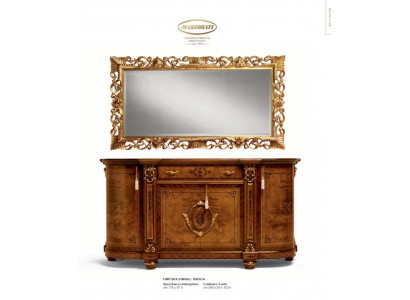 Wandspigel Spigel Luxus Holz Gold Barock Schlofkummer Design Stil Marzorati