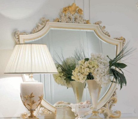 Wandspigel Spigel Luxus Gold Barock Schlofkummer Design