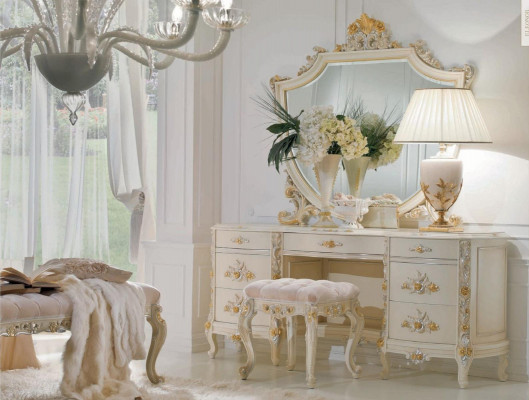 Wandspigel Spigel Luxus Gold Barock Schlofkummer Design