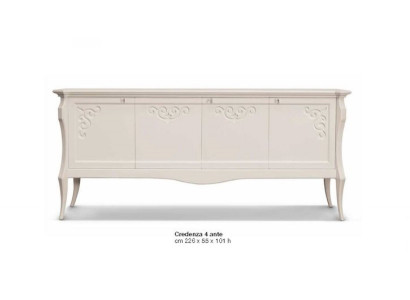 Luxus Sideboard Kommode Schief Schiefschaf Wohnzimmer Holz Grouss Wäiss