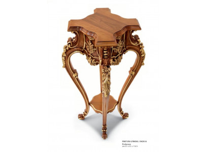 Blummegestell Blummesail Stand Duuschtentisch Blummegestell Massivholz Braun Nei