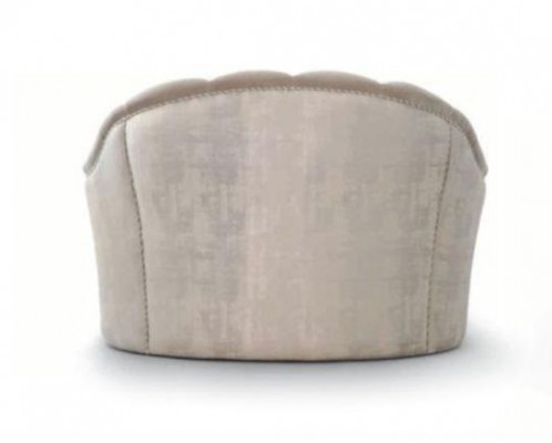 Luxus Sëtzfauteuil 1 Sëtz Clubfauteuil Stoff Wunnzëmmer Gro Modern