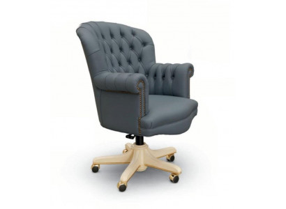 Dreistull Chefsessel Sessell Bürodréistill Chesterfield Blo Luxus