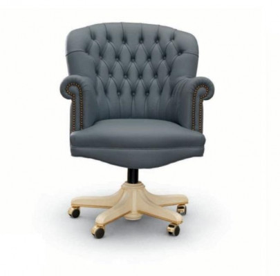 Dreistull Chefsessel Sessell Bürodréistill Chesterfield Blo Luxus