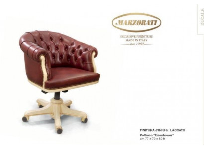 Rotativsstull Chefsessel Sesselluxus Büro Dréistill Chesterfield Rout