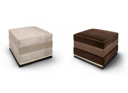 Hocker Fouss-Hocker Ottomane Miwwelhocker Polster Niewenhocker Stëfter
