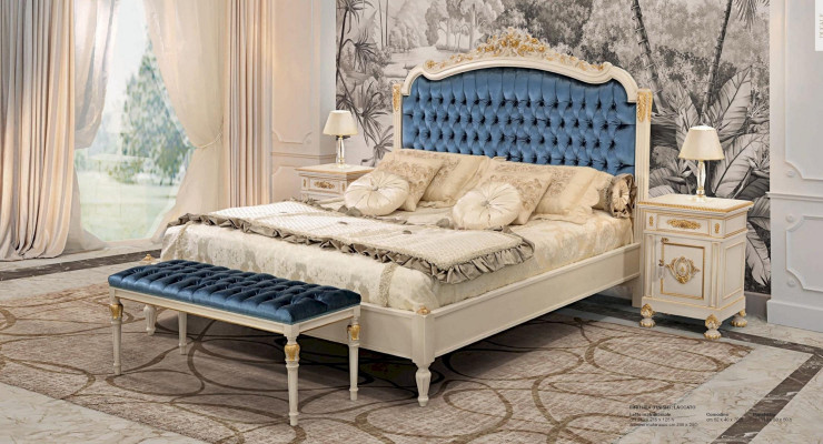 Hocker Chesterfield Sëtz Plaz Sëtzpolster Bank Polster Stoff Holz Blo
