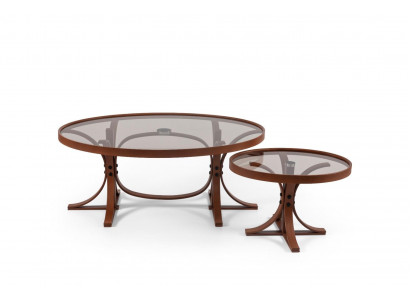2x Dëscher fir an d'Wunnzëmmer Komplett Luxus Designer Miwwel Stil Modern