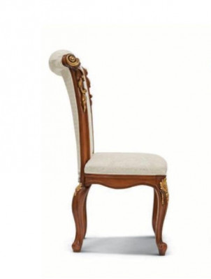 Luxus Iesszëmmersstull, Stull Iesszëmmer Fauteuil, Sesselen Still Barock Gold